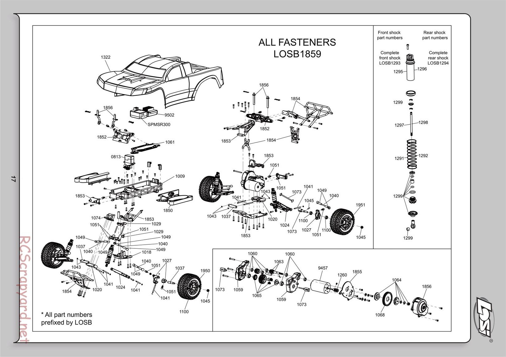 Team Losi - Mini ReadyLift SCT - Manual - Page 2