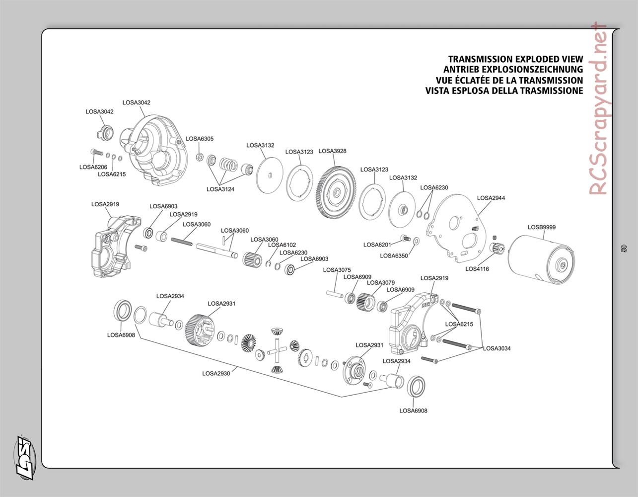 Team Losi - Mini Stronghold SCT - Manual - Page 50