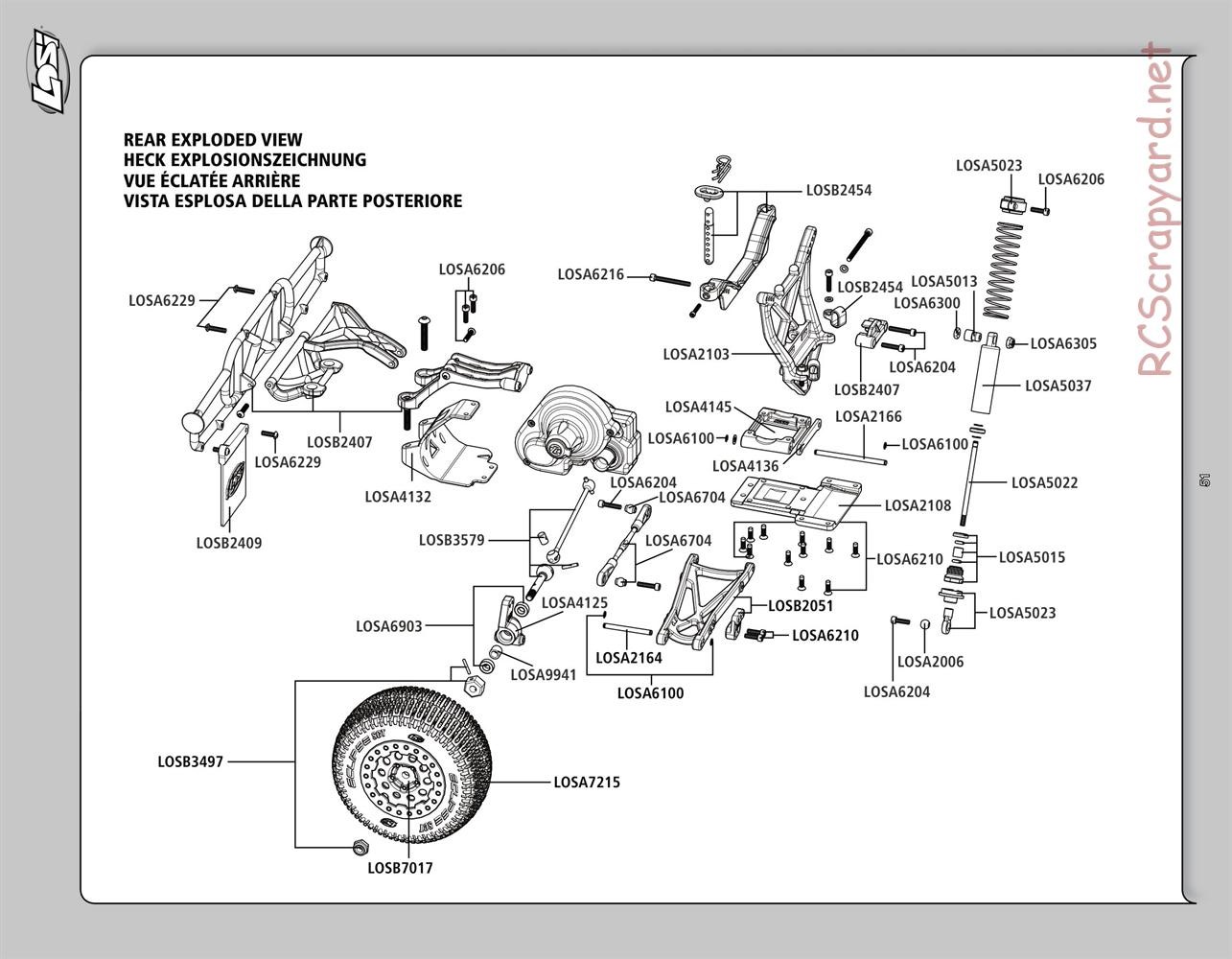 Team Losi - Mini Stronghold SCT - Manual - Page 51