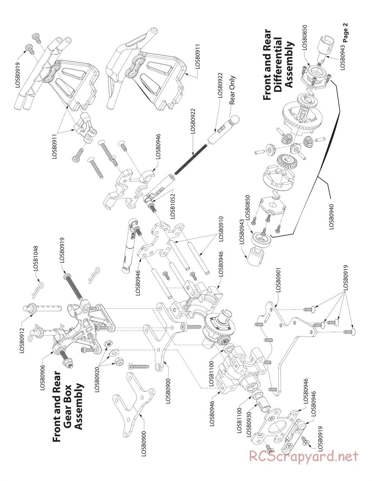 Team Losi - Mini-LST - Manual - Page 2