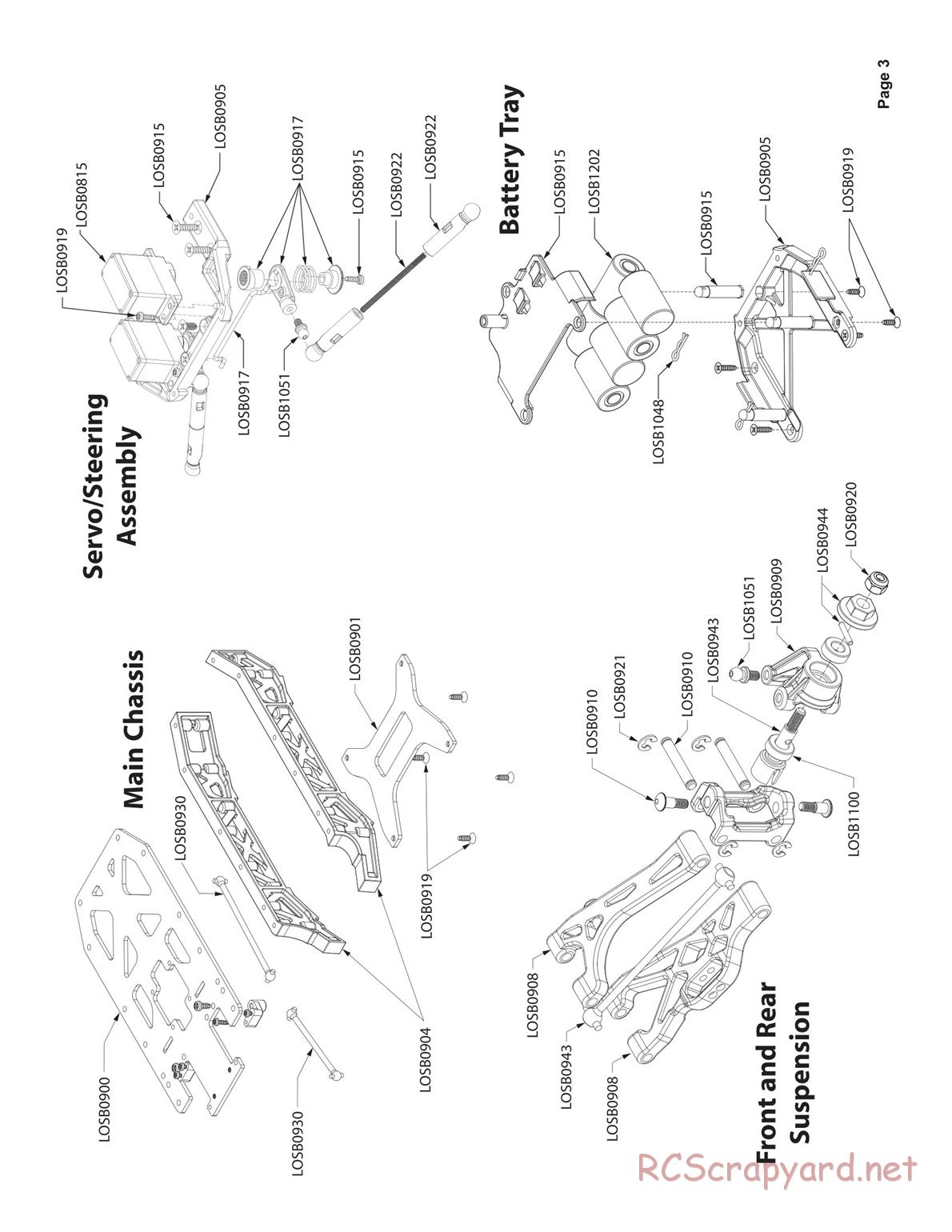 Team Losi - Mini-LST - Manual - Page 3