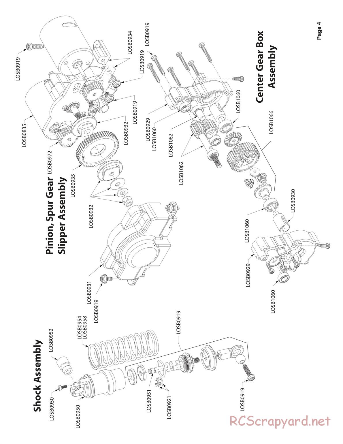 Team Losi - Mini-LST - Manual - Page 4