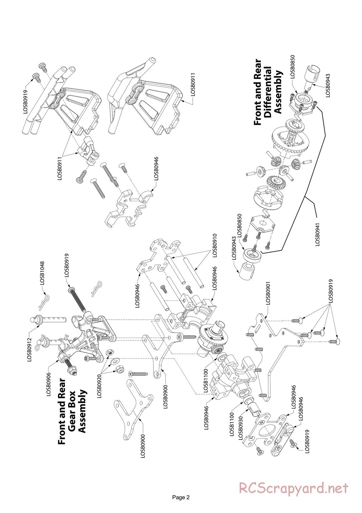 Team Losi - Mini-LST2 - Manual - Page 2