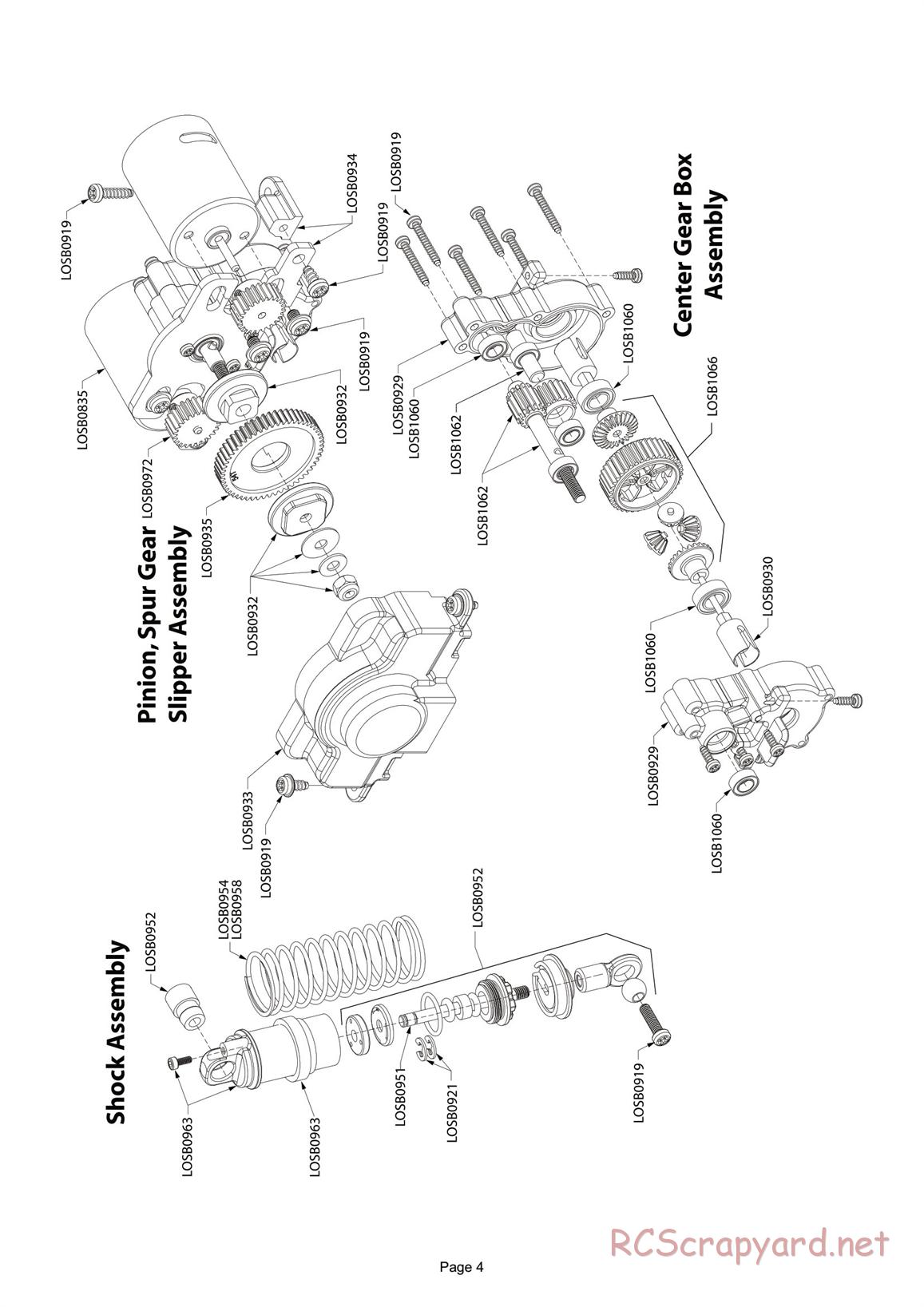 Team Losi - Mini-LST2 - Manual - Page 4