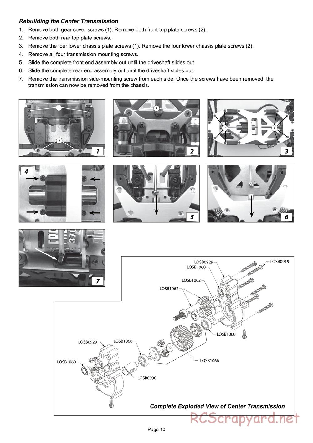 Team Losi - Mini-LST2 - Manual - Page 10