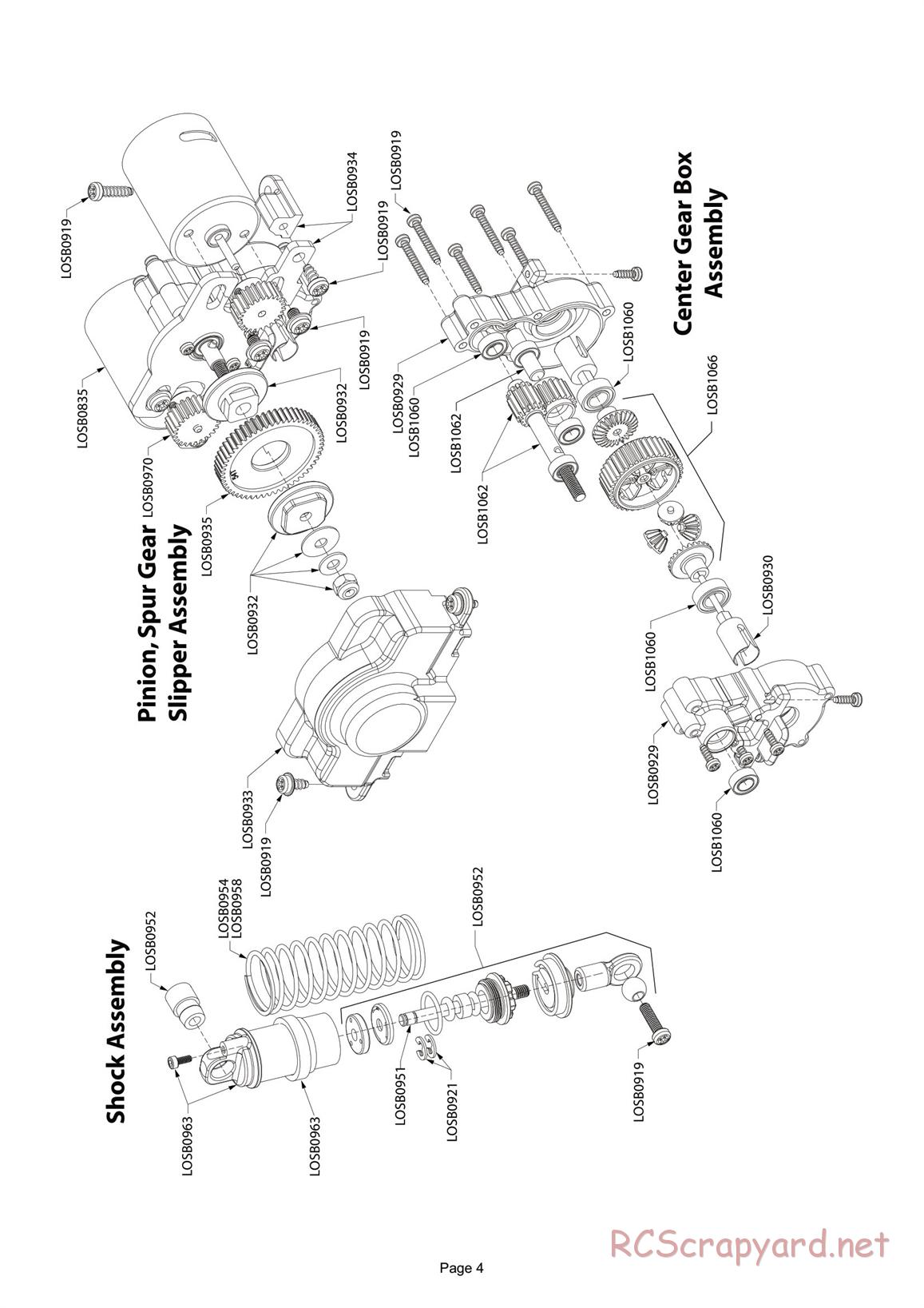 Team Losi - Mini Monster Baja - Manual - Page 4