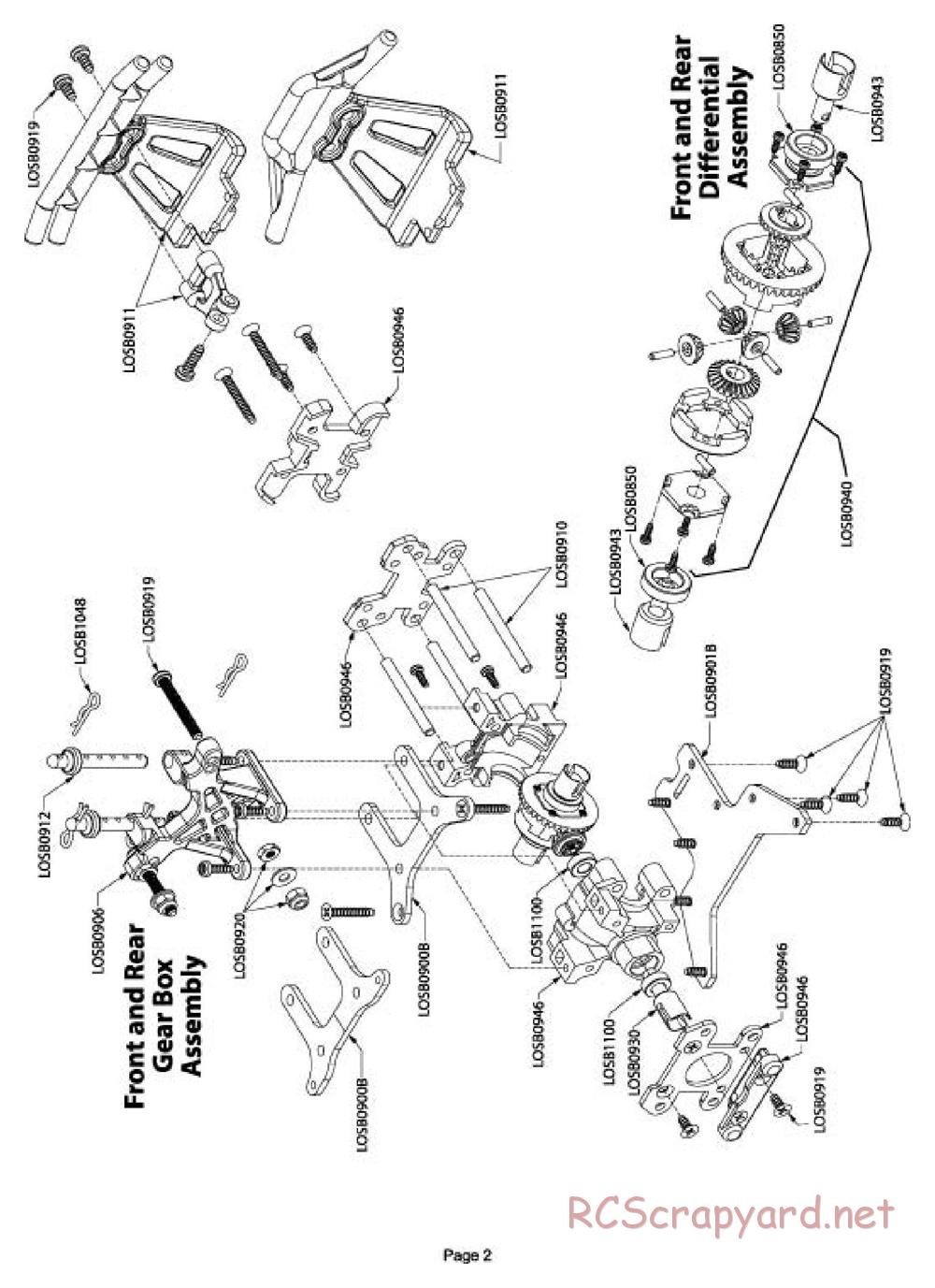 Team Losi - Raminator - Manual - Page 2