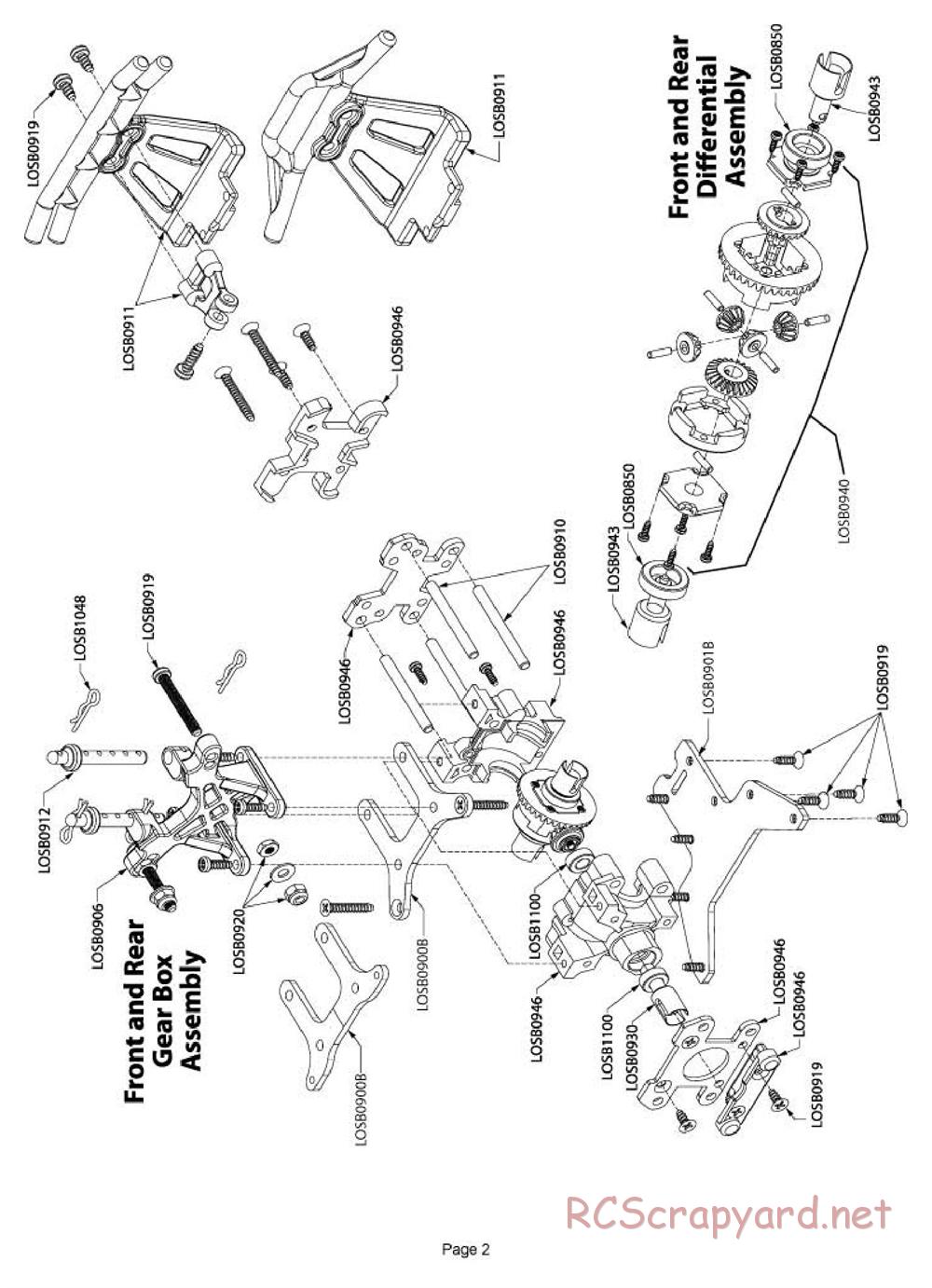 Team Losi - Rammunition - Manual - Page 2