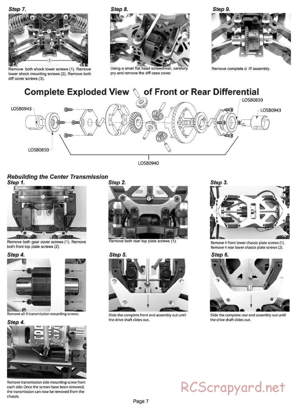 Team Losi - Rammunition - Manual - Page 7