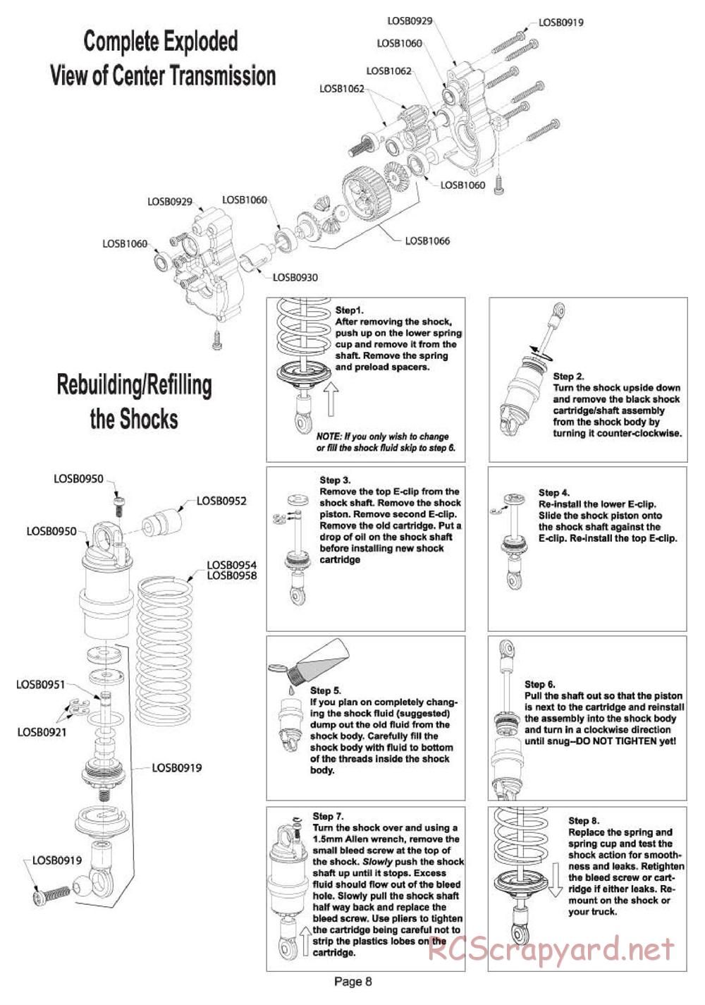 Team Losi - Rammunition - Manual - Page 8