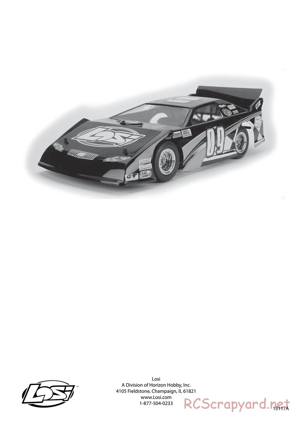 Team Losi - Mini Late-Model - Manual - Page 12