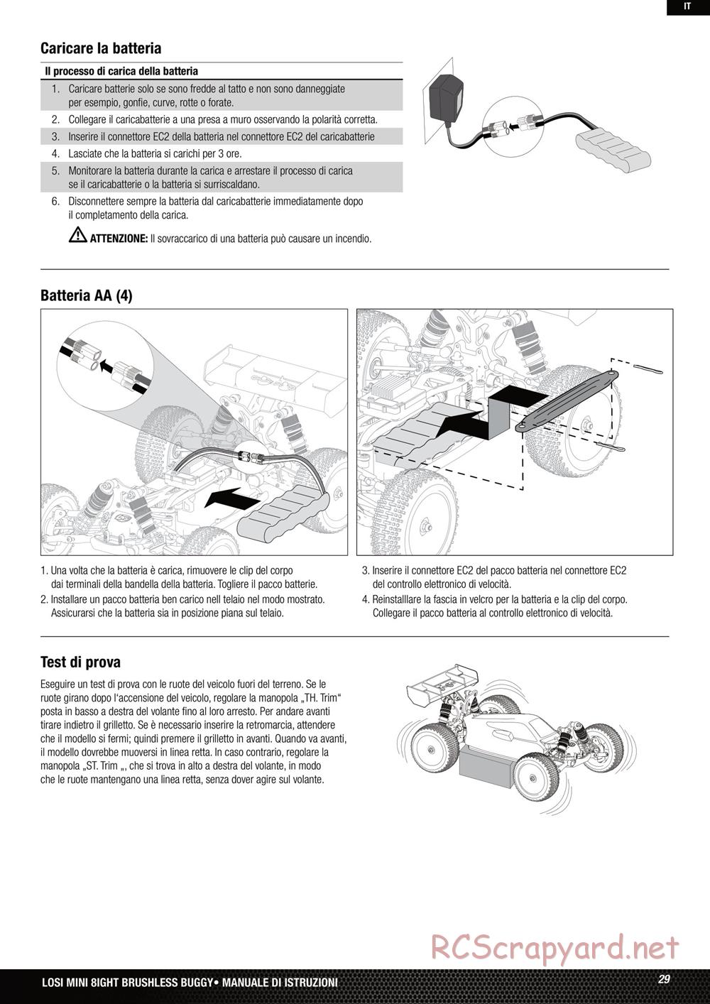 Team Losi - Mini-8ight - Manual - Page 29