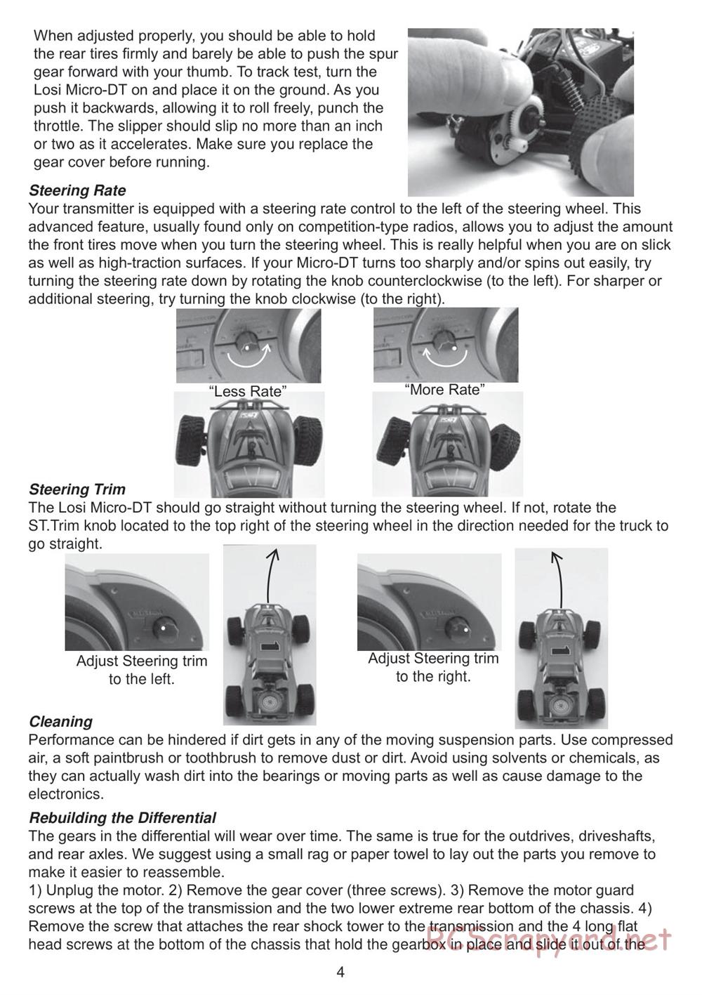 Team Losi - Micro Desert Truck - Manual - Page 4