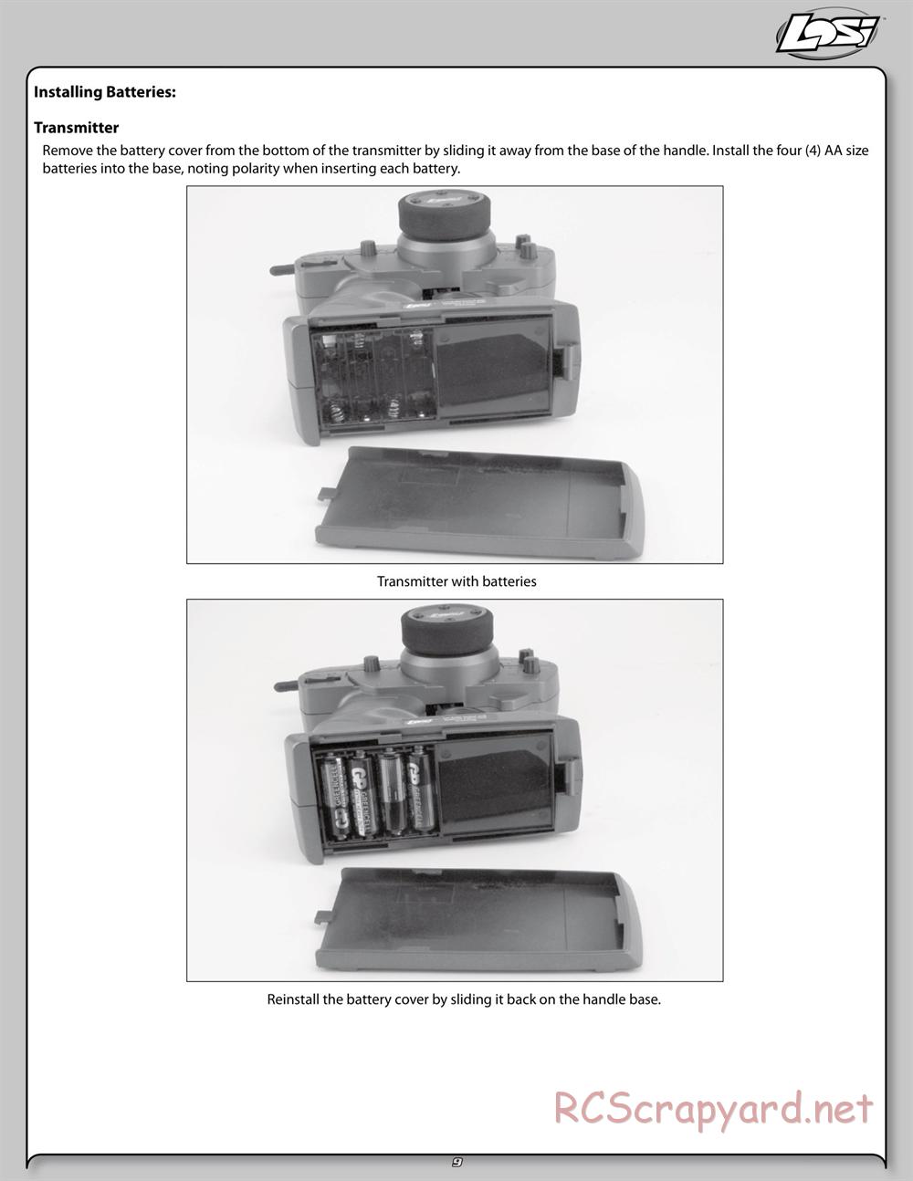 Team Losi - Slider - Manual - Page 9