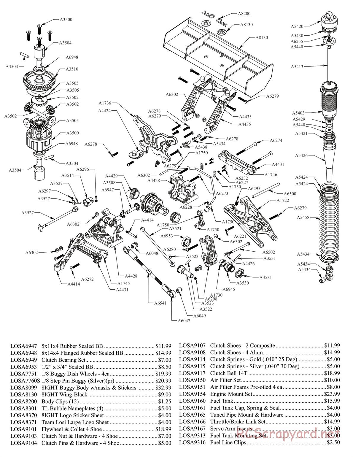 Team Losi - 8ight - Manual - Page 4