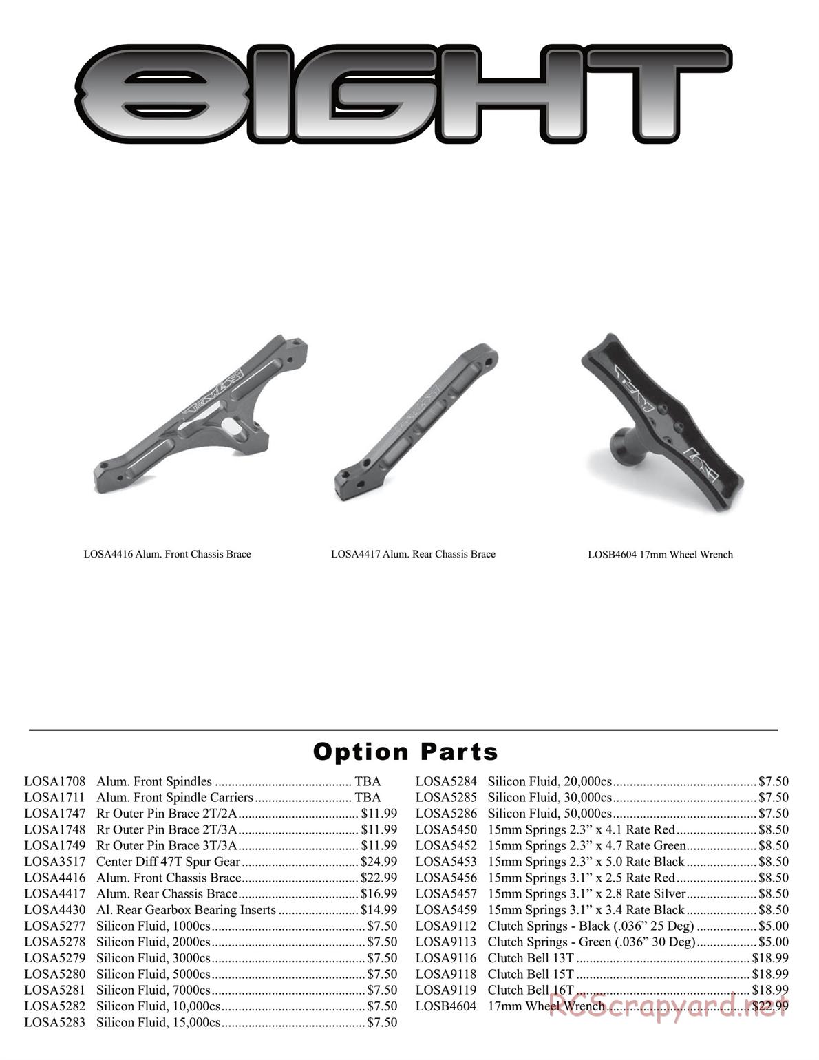 Team Losi - 8ight - Manual - Page 5