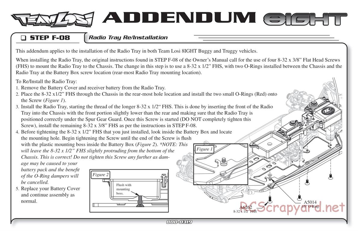 Team Losi - 8ight - Manual - Page 7