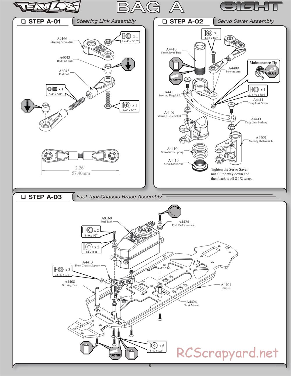 Team Losi - 8ight - Manual - Page 4