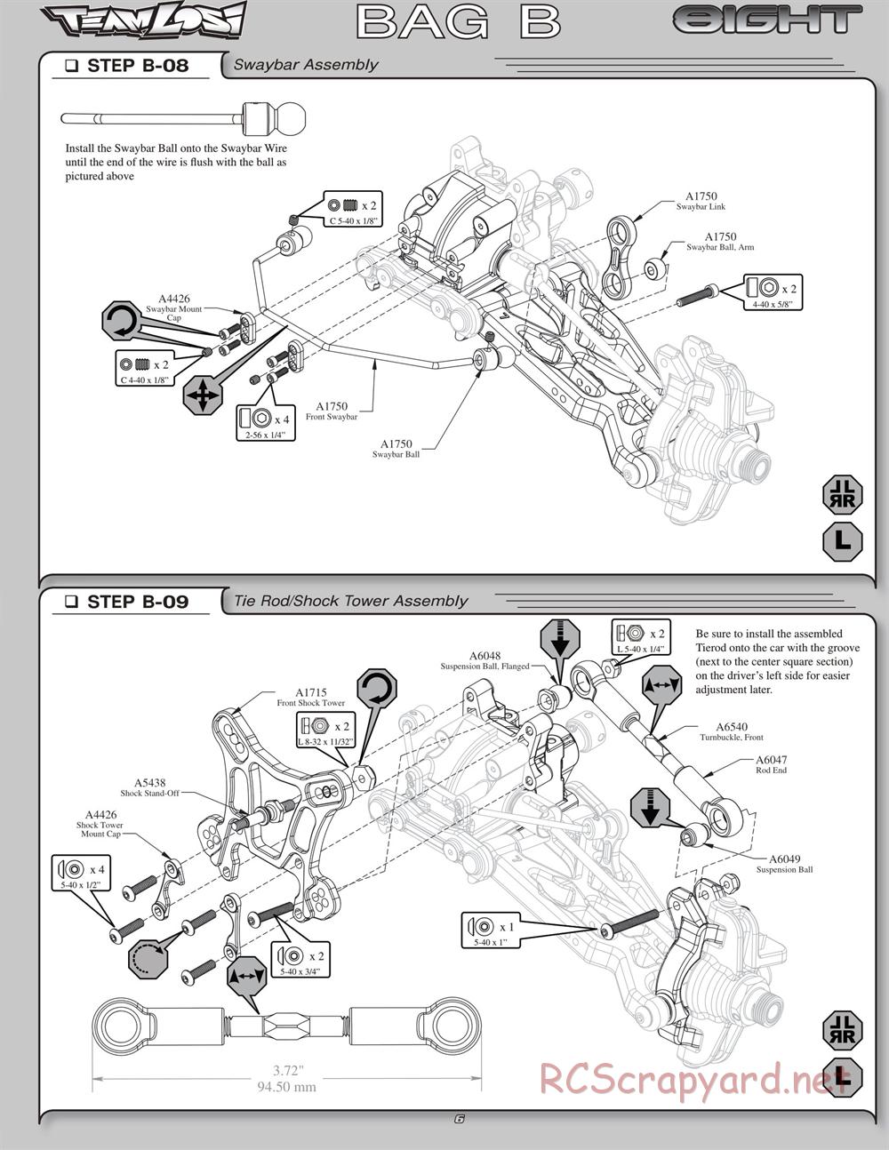 Team Losi - 8ight - Manual - Page 9