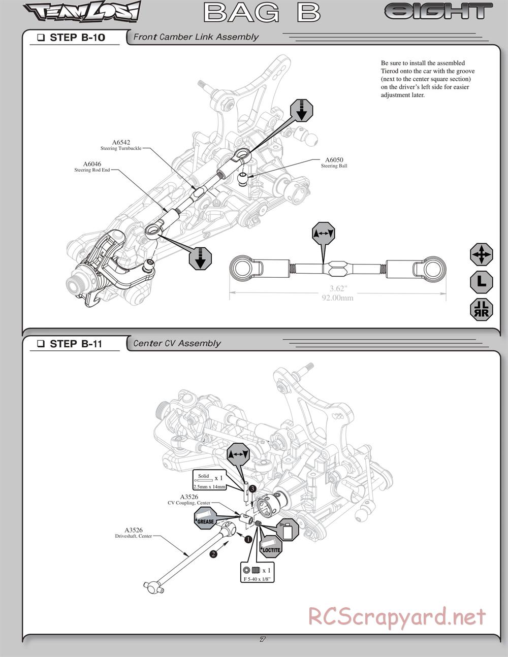 Team Losi - 8ight - Manual - Page 10