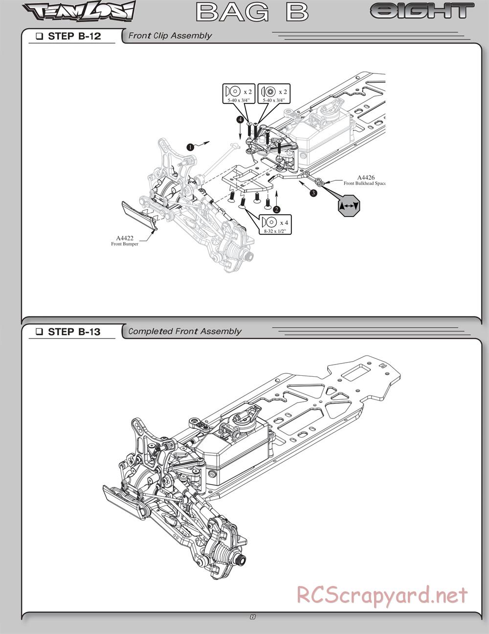 Team Losi - 8ight - Manual - Page 11