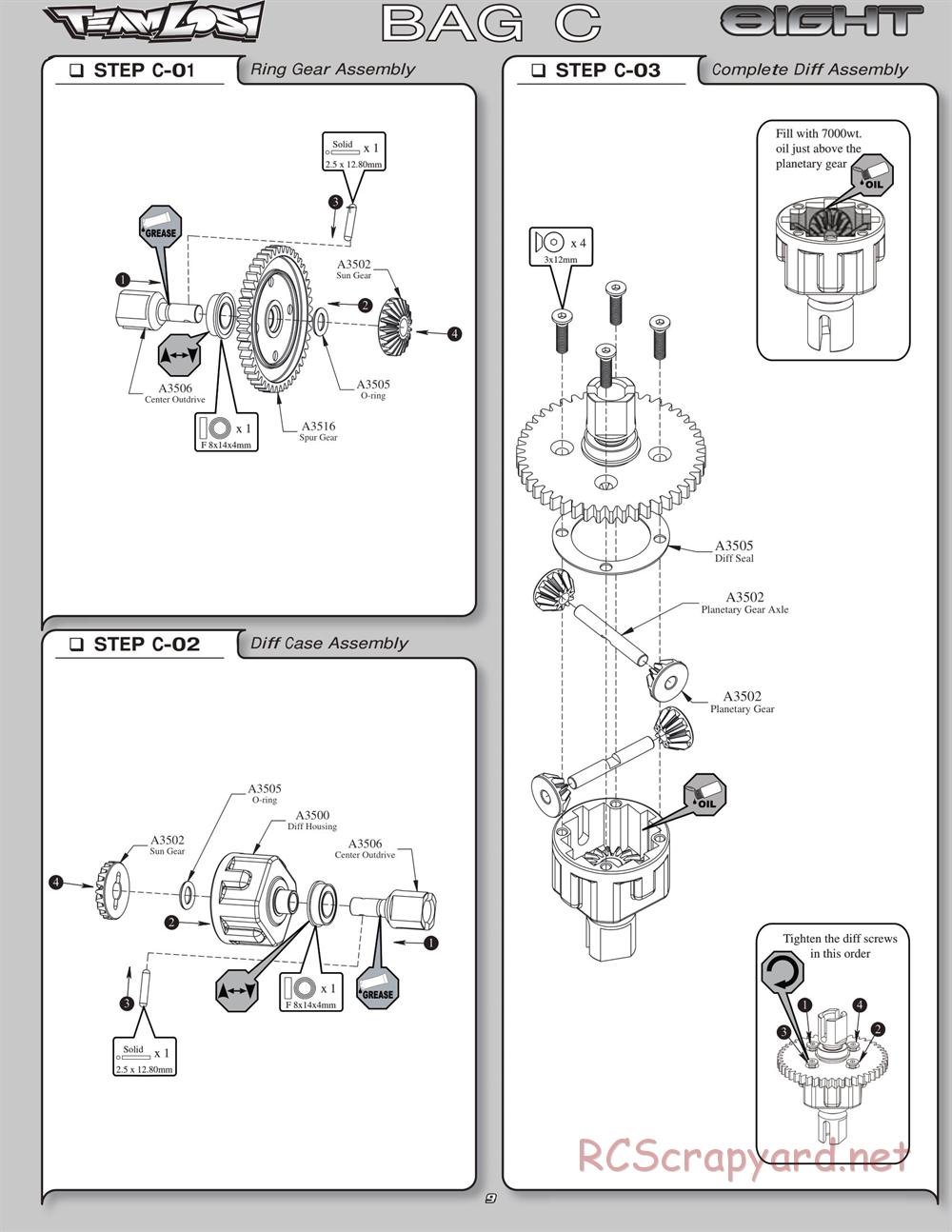 Team Losi - 8ight - Manual - Page 12