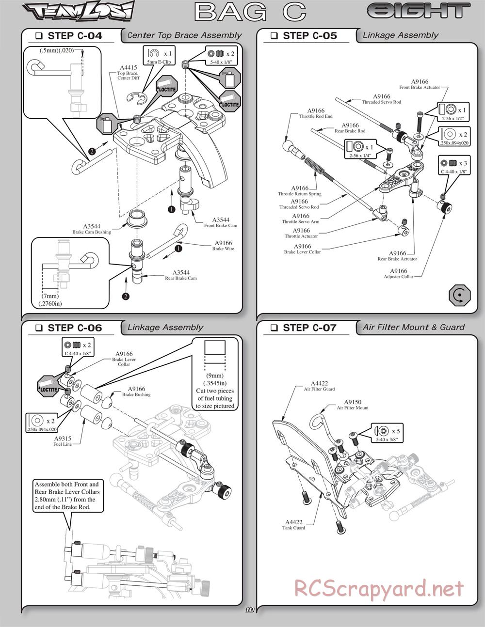 Team Losi - 8ight - Manual - Page 13