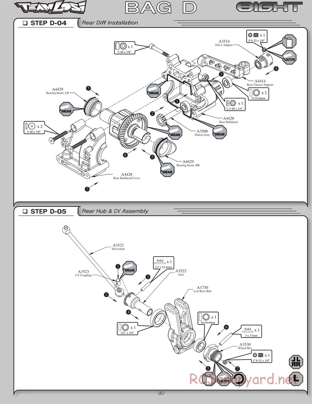 Team Losi - 8ight - Manual - Page 17