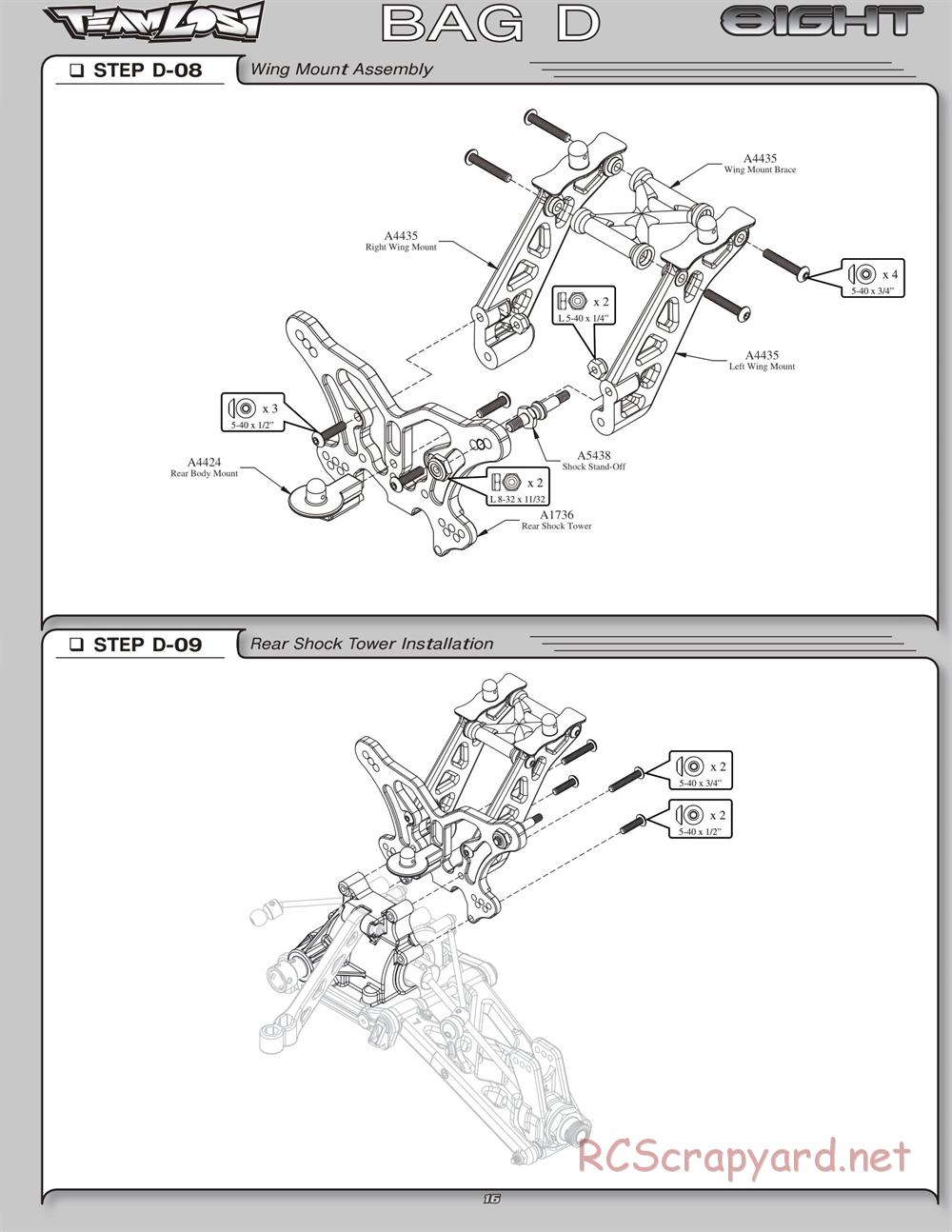 Team Losi - 8ight - Manual - Page 19