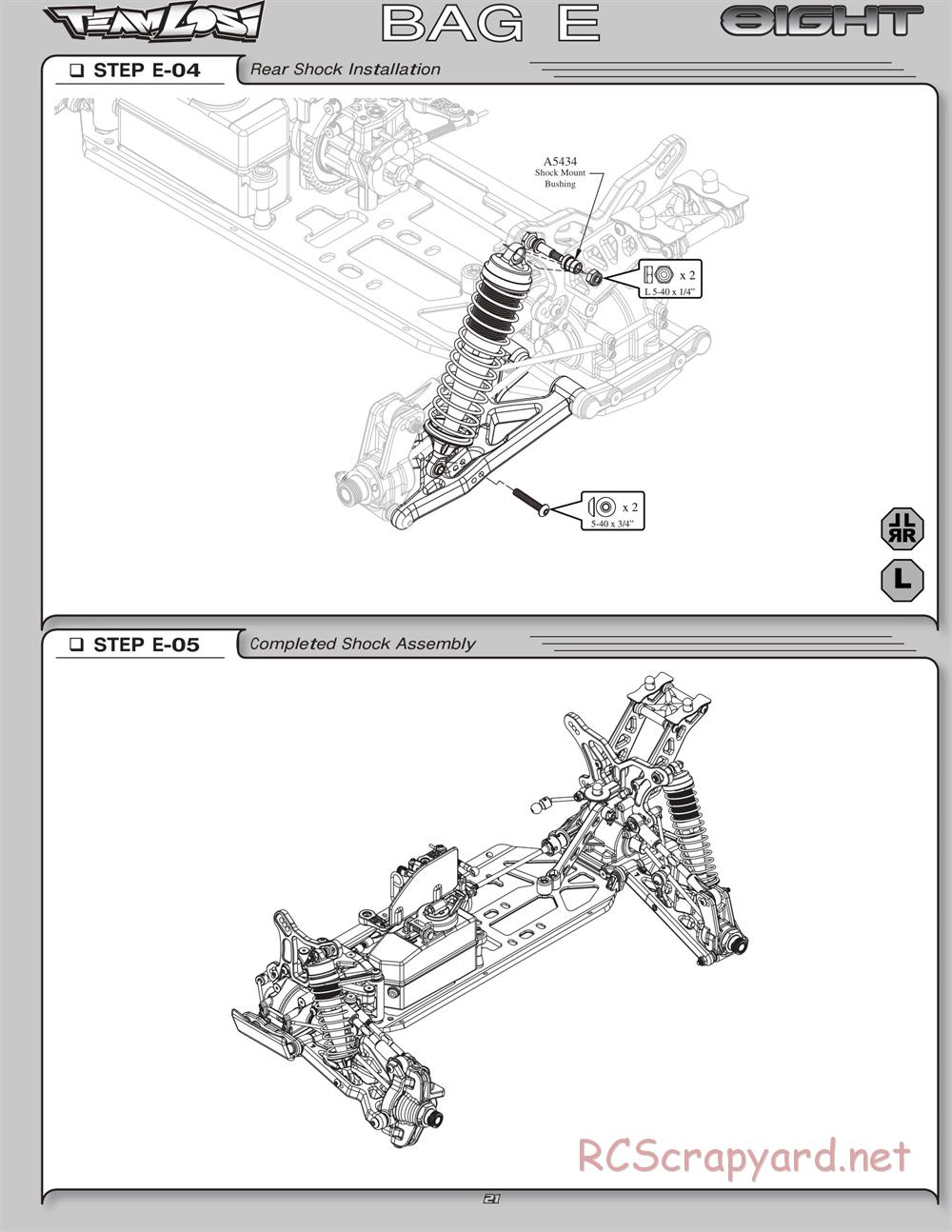 Team Losi - 8ight - Manual - Page 24