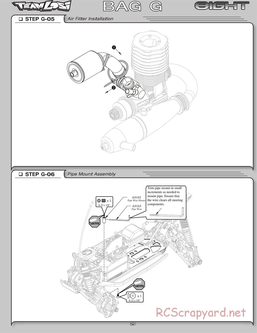 Team Losi - 8ight - Manual - Page 32