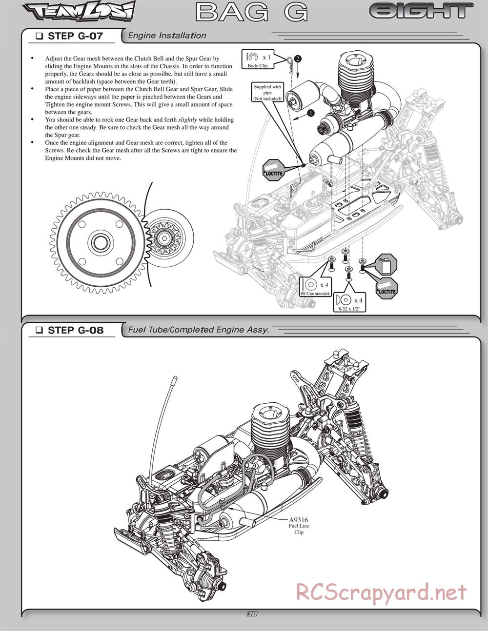 Team Losi - 8ight - Manual - Page 33