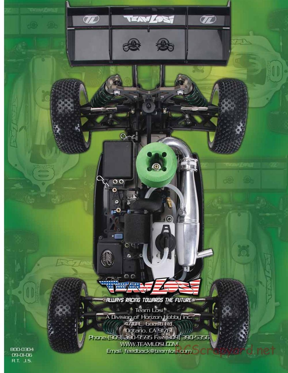 Team Losi - 8ight - Manual - Page 46