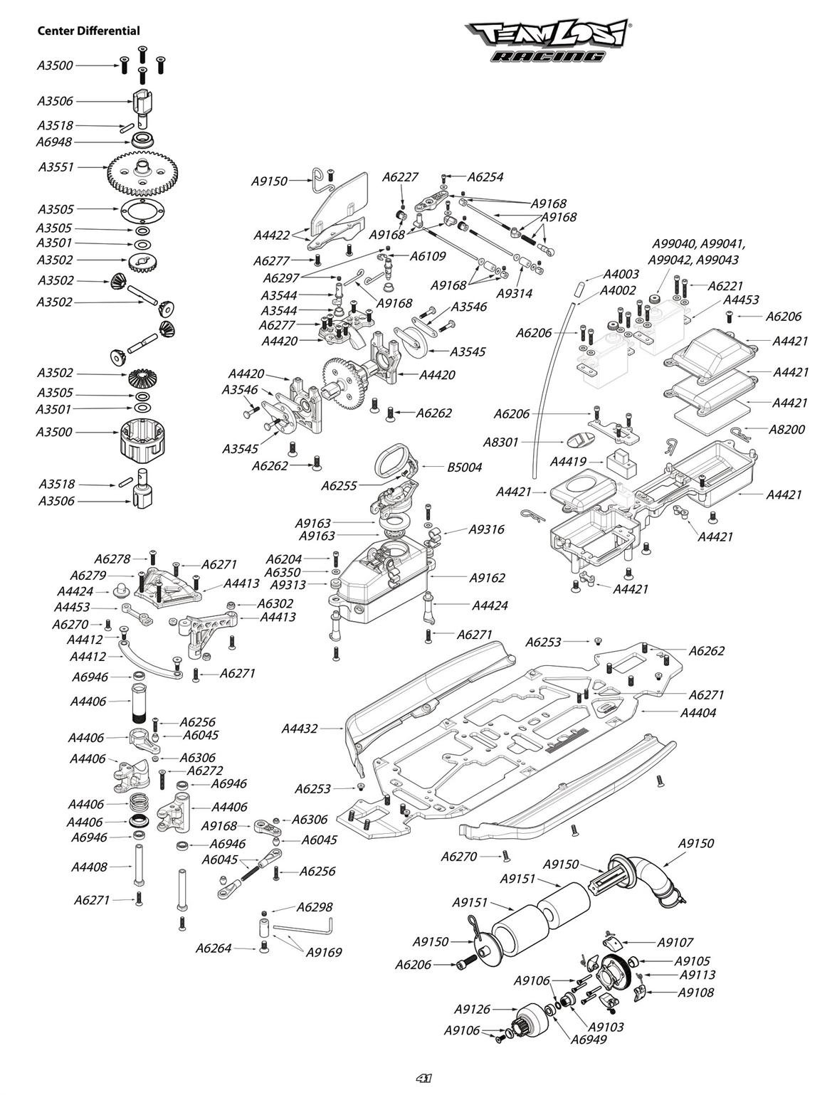 Team Losi - 8IGHT 2.0 EU - Manual - Page 3