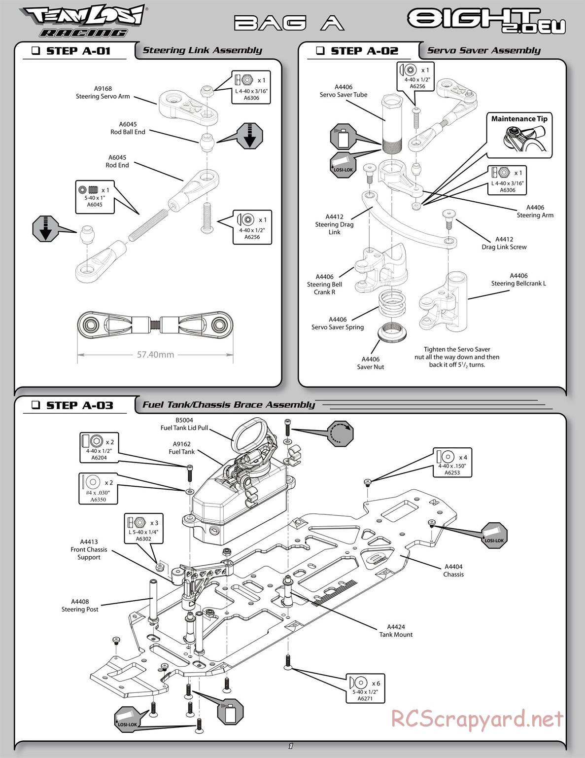 Team Losi - 8IGHT 2.0 EU - Manual - Page 6