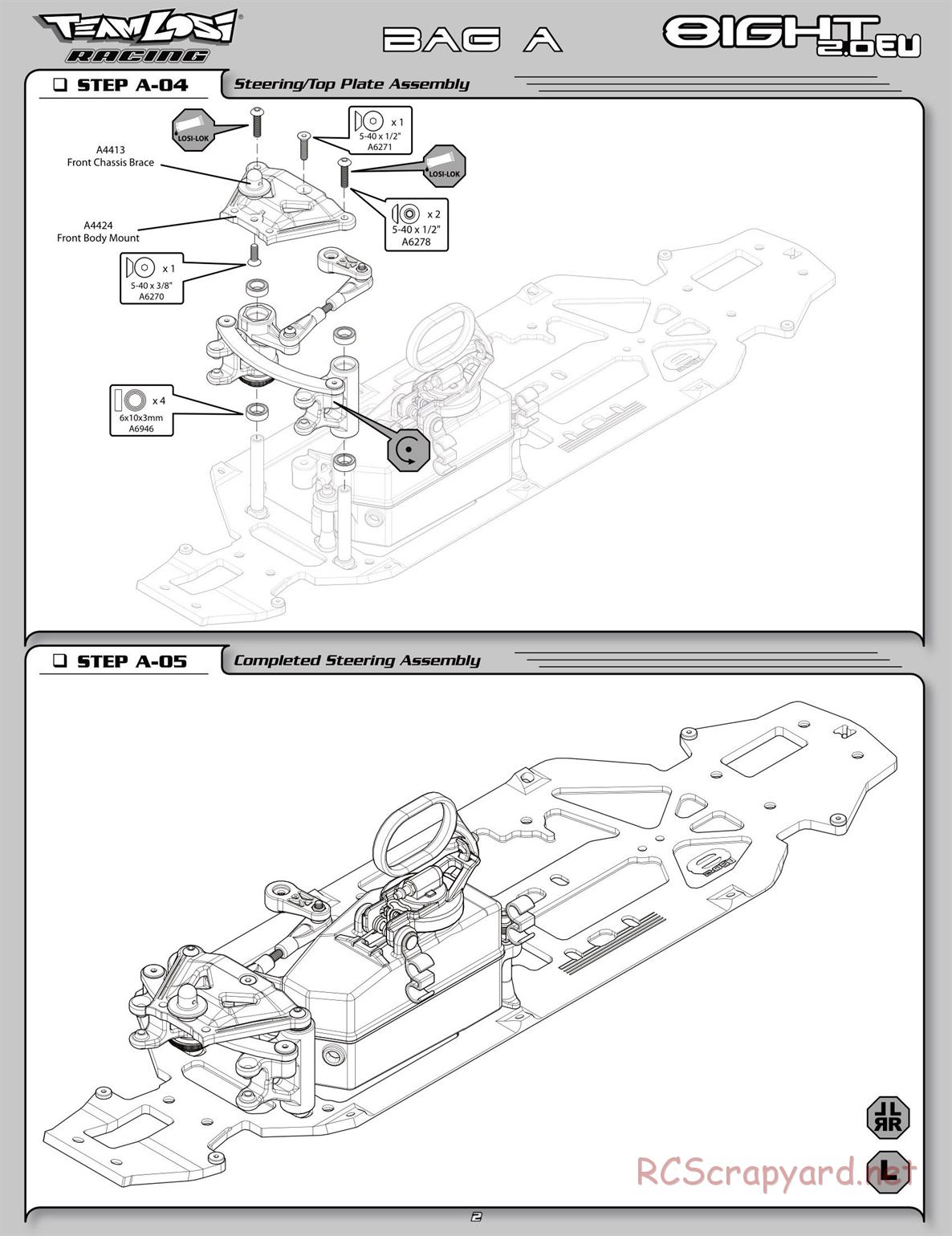 Team Losi - 8IGHT 2.0 EU - Manual - Page 7