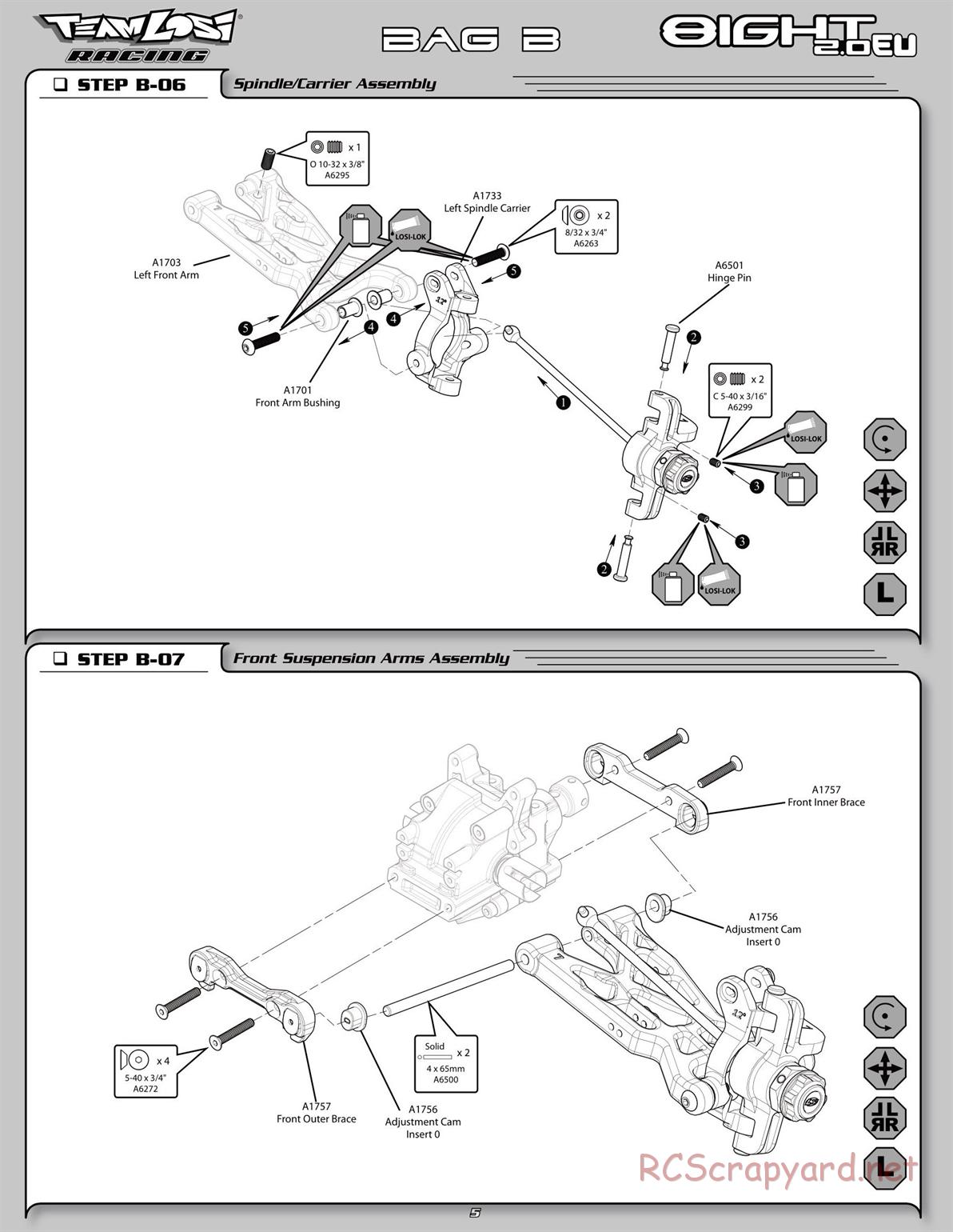 Team Losi - 8IGHT 2.0 EU - Manual - Page 10