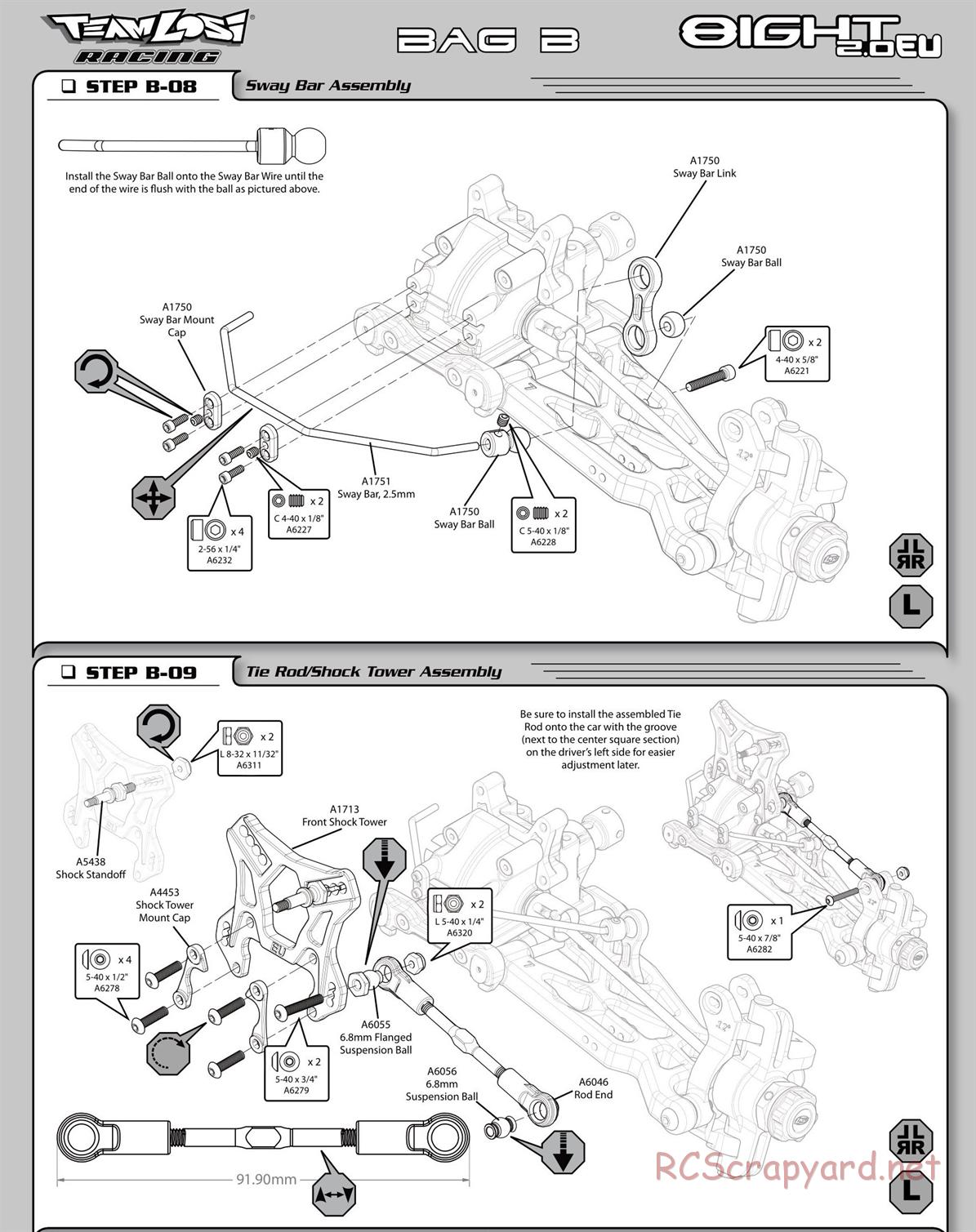 Team Losi - 8IGHT 2.0 EU - Manual - Page 11