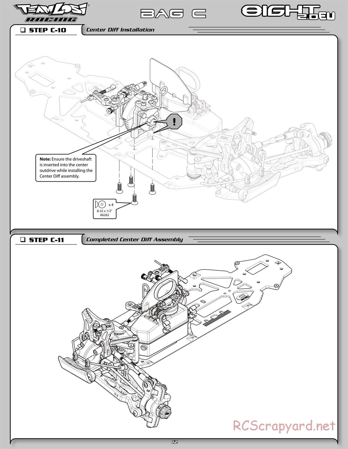 Team Losi - 8IGHT 2.0 EU - Manual - Page 17