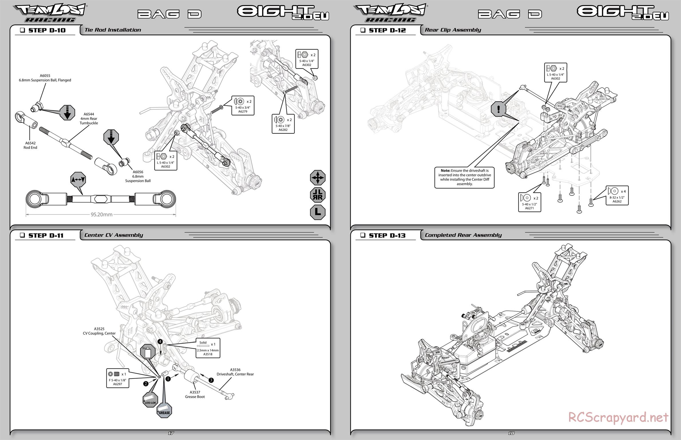 Team Losi - 8IGHT 2.0 EU - Manual - Page 22