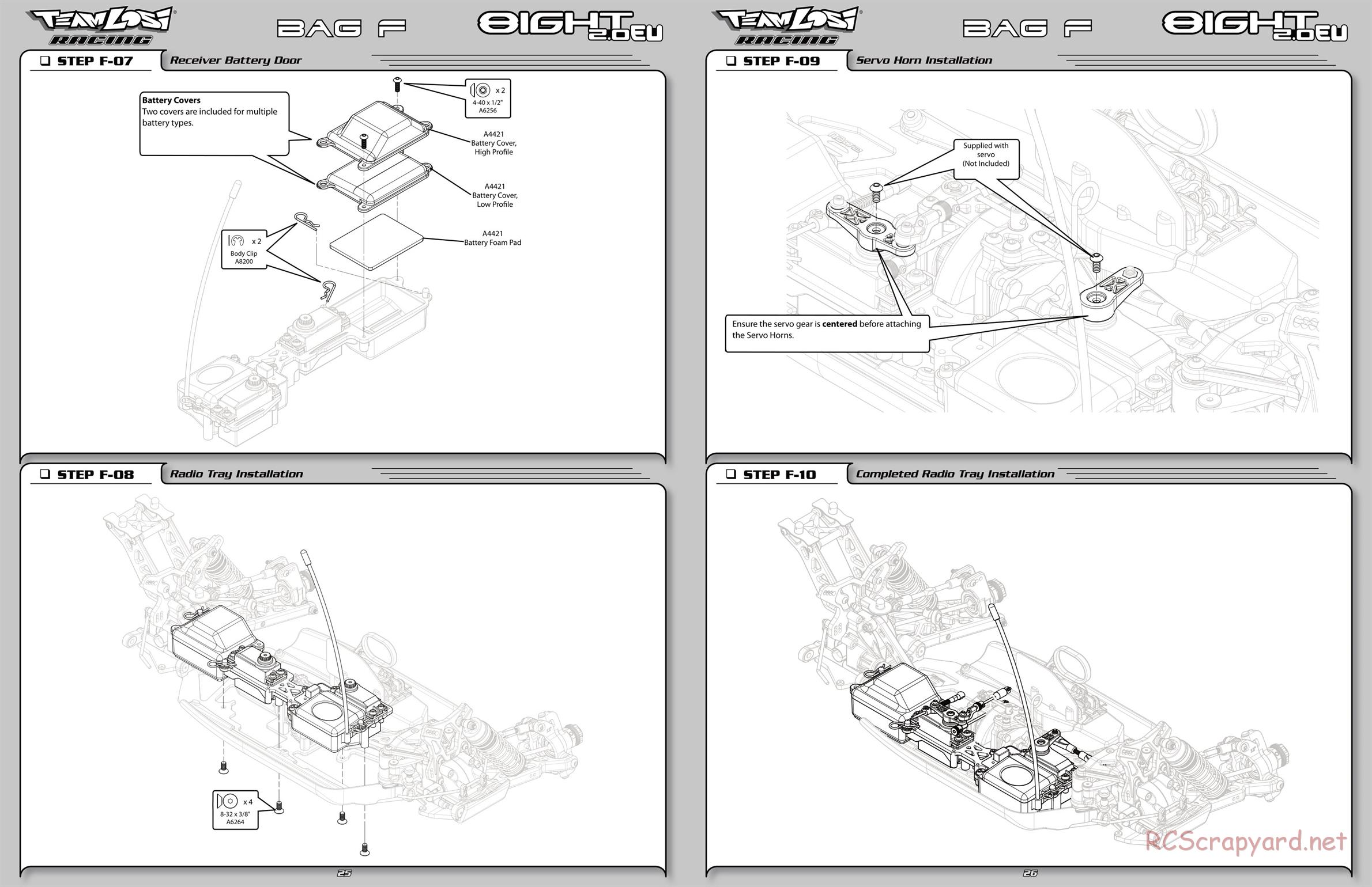 Team Losi - 8IGHT 2.0 EU - Manual - Page 26