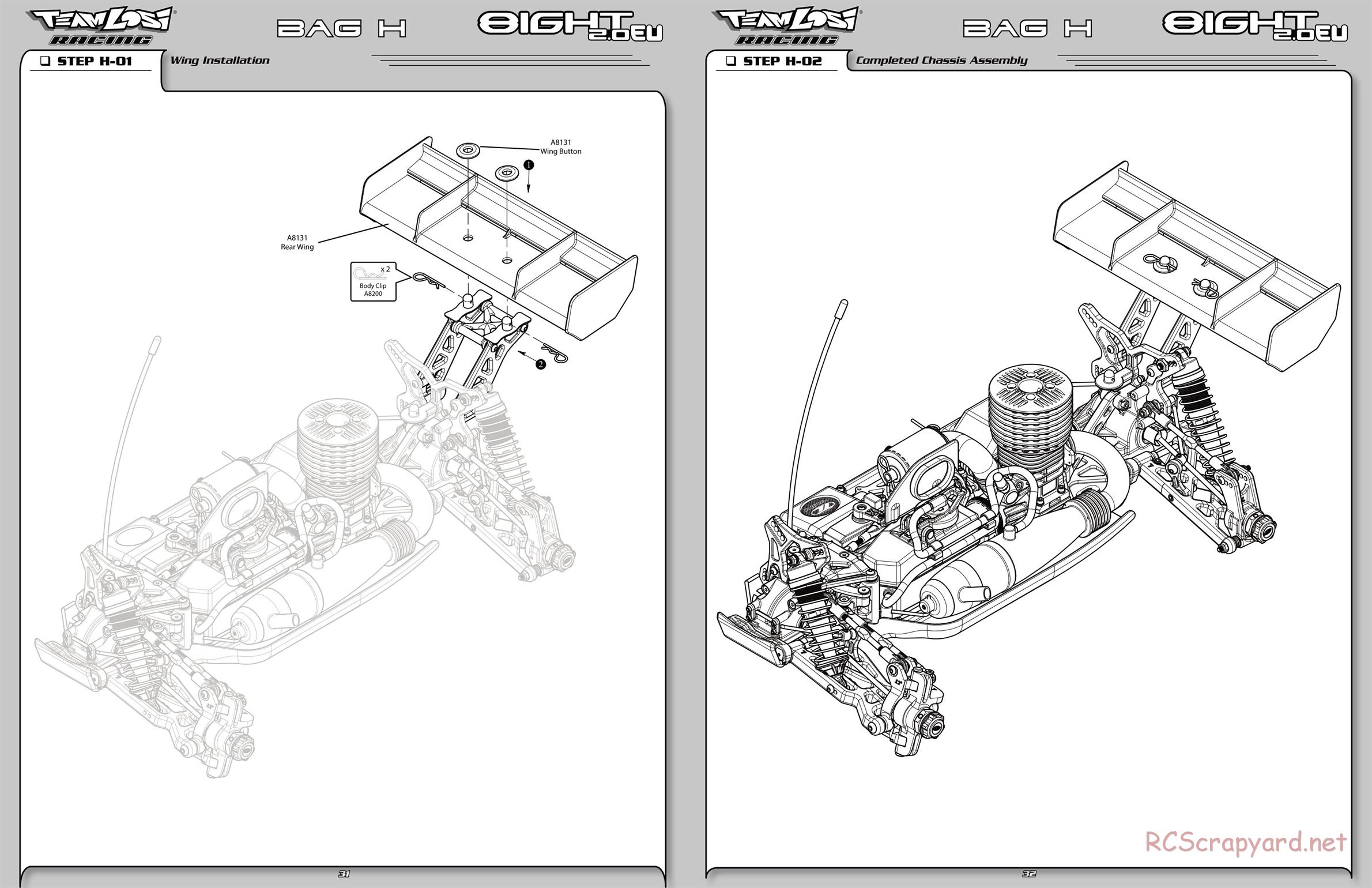 Team Losi - 8IGHT 2.0 EU - Manual - Page 29