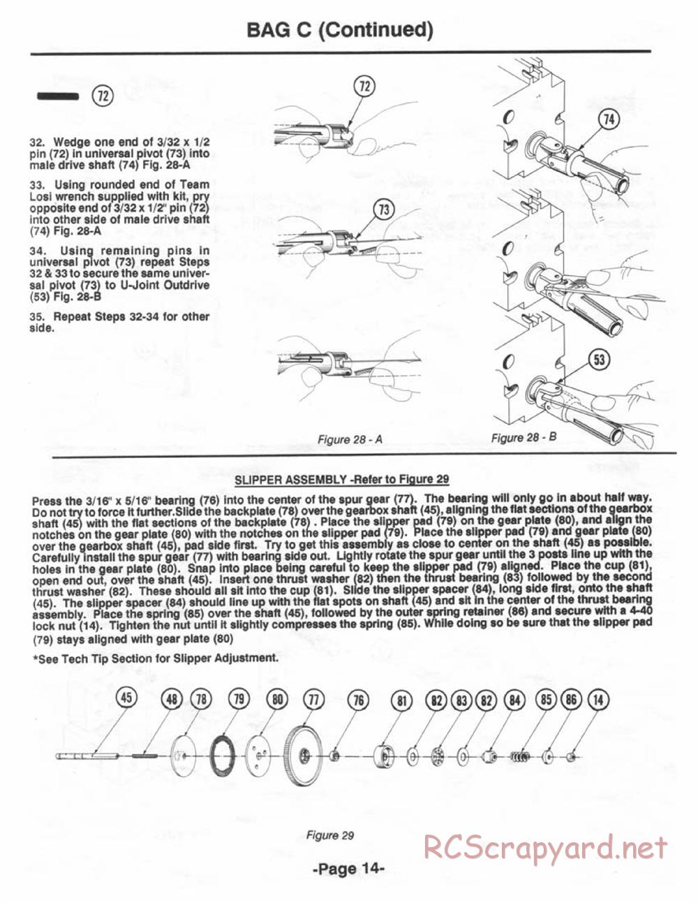 Team Losi - LX-T - Manual - Page 18