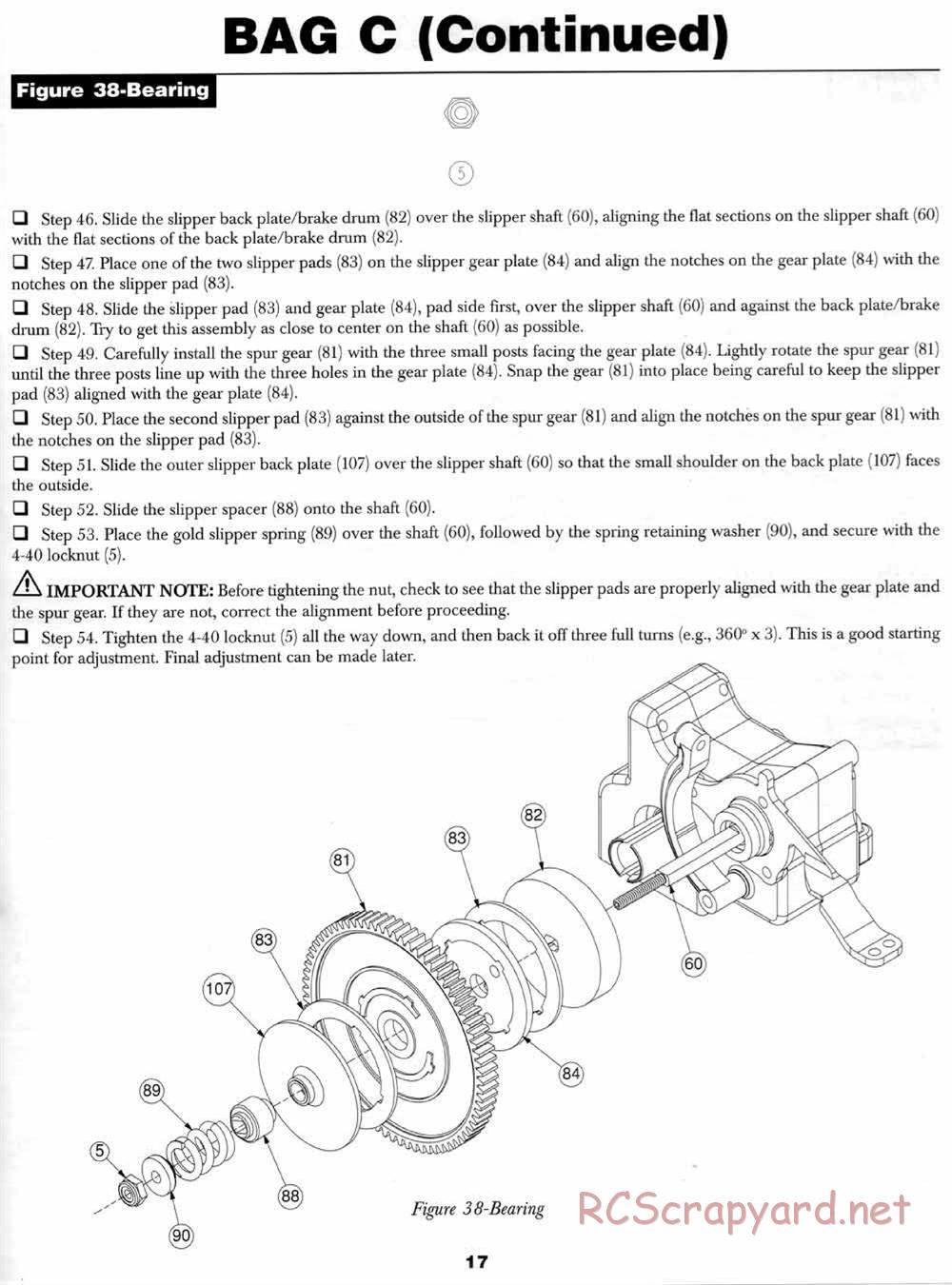 Team Losi - NXT - Manual - Page 20
