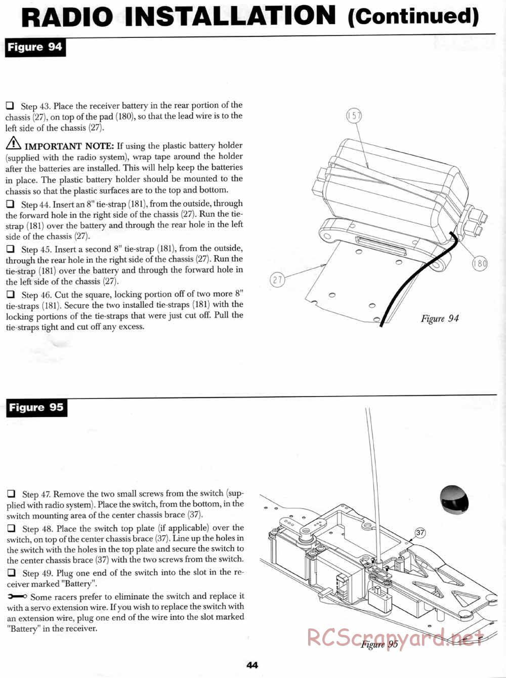 Team Losi - NXT - Manual - Page 47