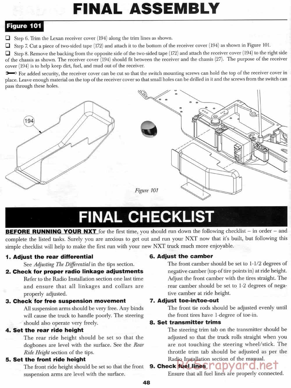 Team Losi - NXT - Manual - Page 51