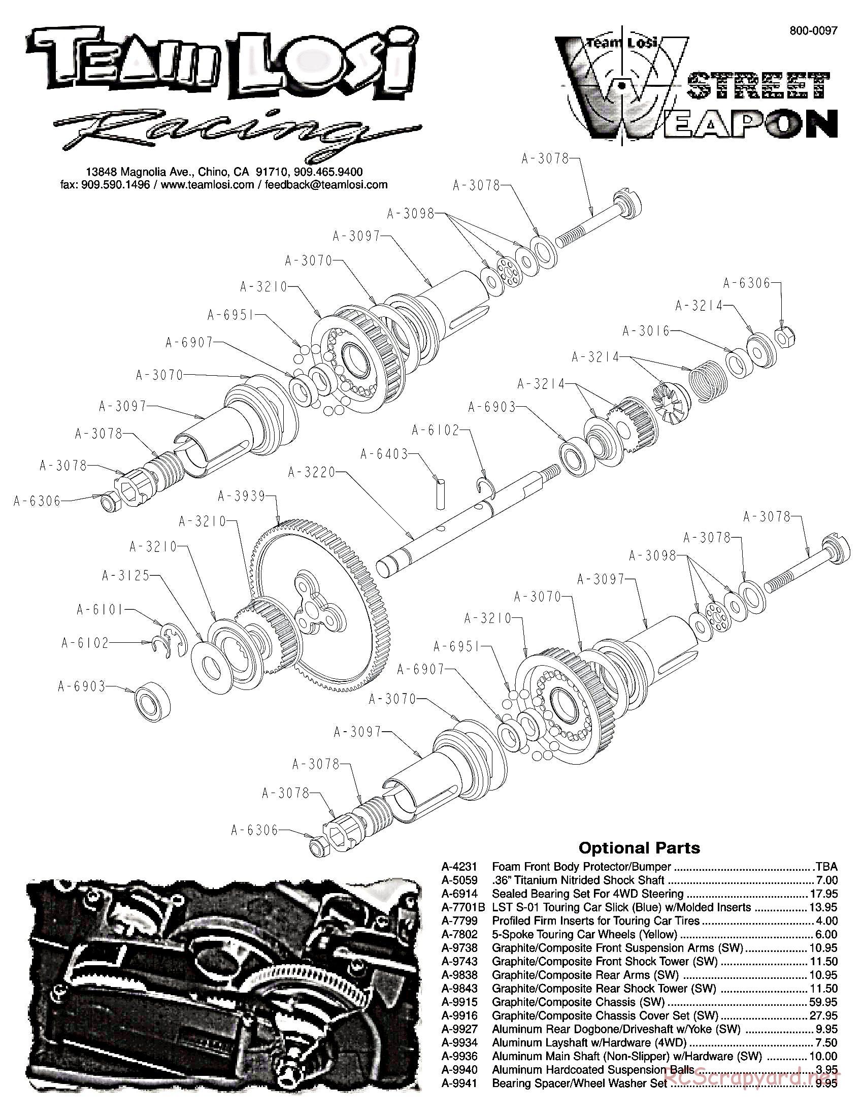 Team Losi - Street Weapon - Manual - Page 4