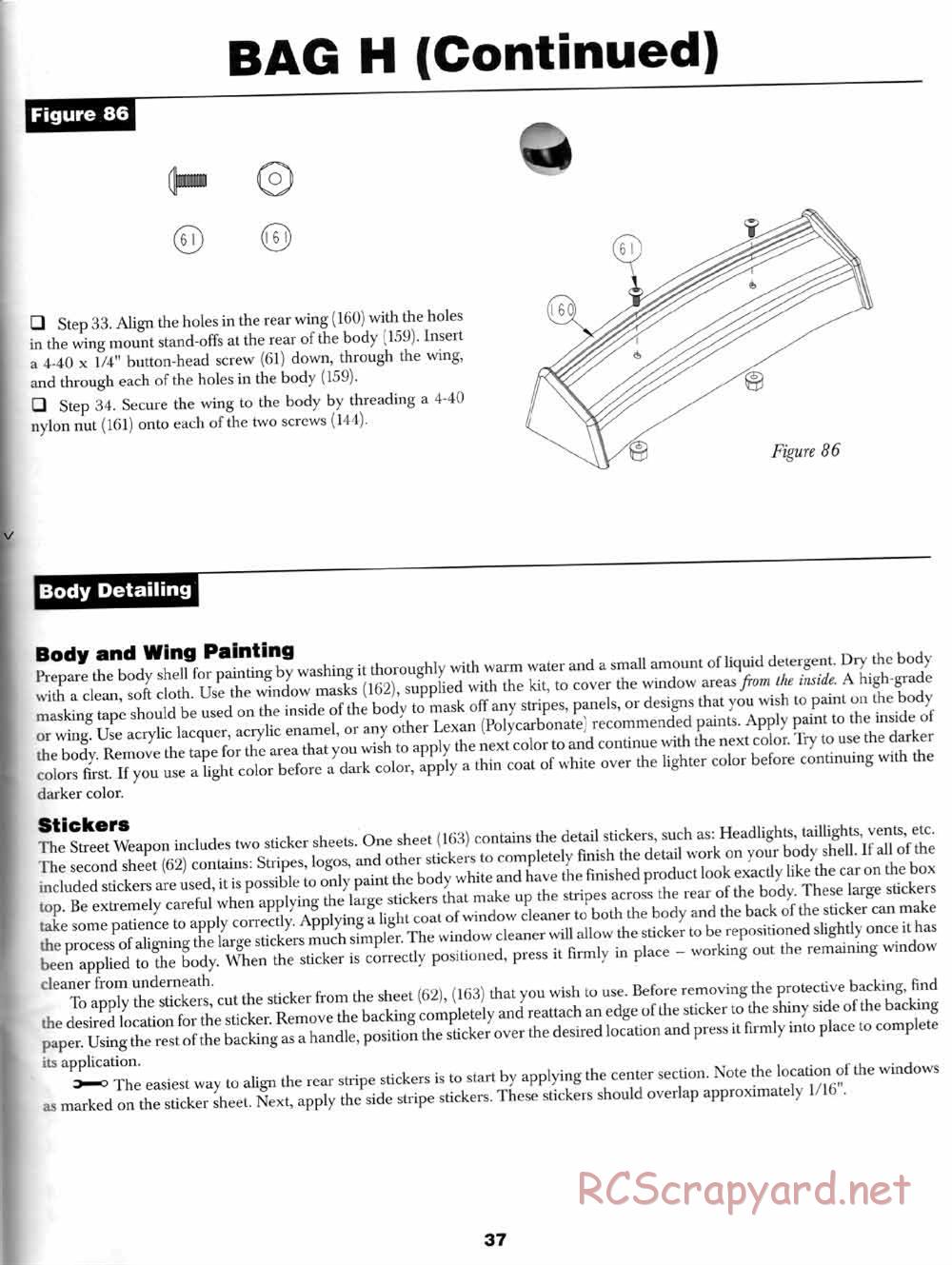 Team Losi - Street Weapon - Manual - Page 40