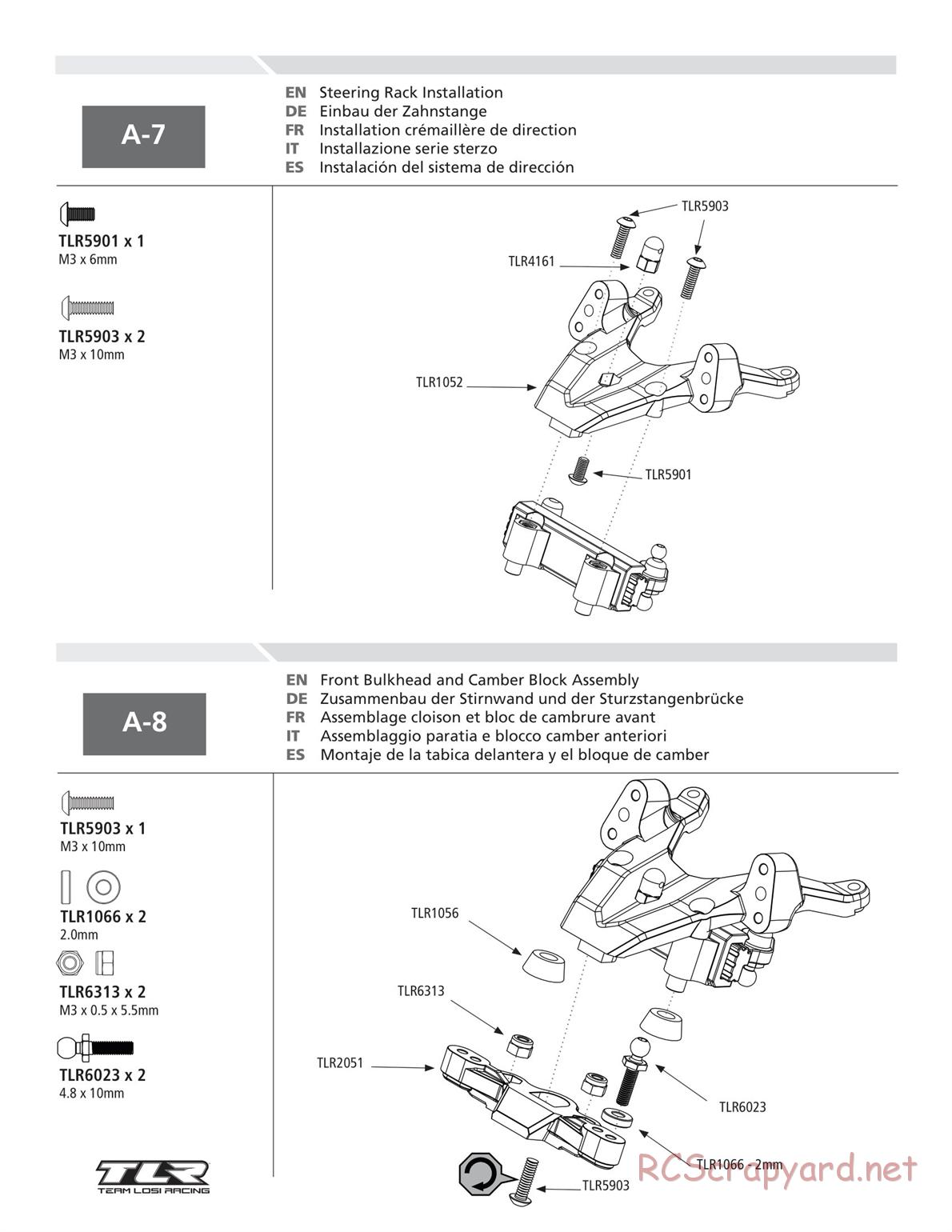 Team Losi - TLR 22 TwentyTwo - Manual - Page 14