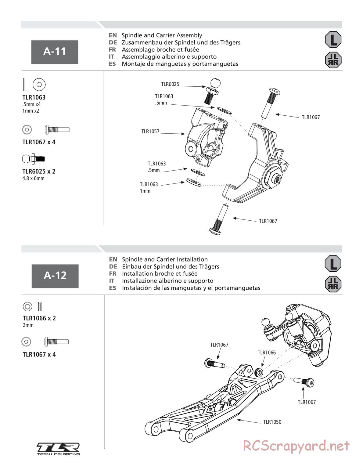 Team Losi - TLR 22 TwentyTwo - Manual - Page 16